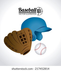 Sport design over white background, vector illustration
