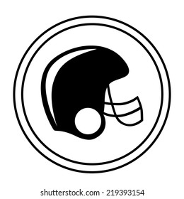 Sport design over white background, vector illustration