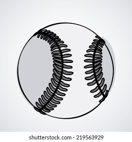 Sport design over white background, vector illustration