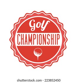 Sport design over white background, vector illustration