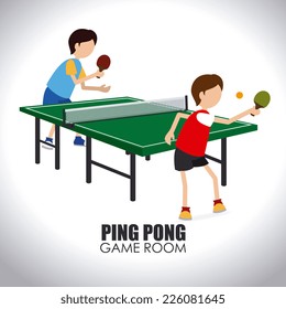 Sport  design over white background, vector illustration