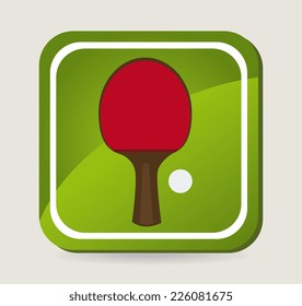Sport  design over white background, vector illustration