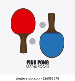 Sport  design over white background, vector illustration