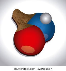 Sport  design over white background, vector illustration