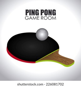 Sport  design over white background, vector illustration