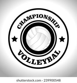 Sport design over white background, vector illustration.