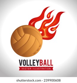 Sport design over white background, vector illustration.