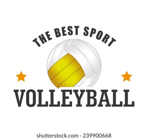 Sport design over white background, vector illustration.