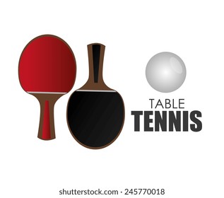 Sport design over white background, vector illustration.
