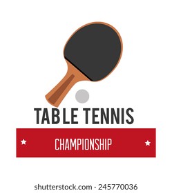 Sport design over white background, vector illustration.