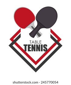 Sport design over white background, vector illustration.