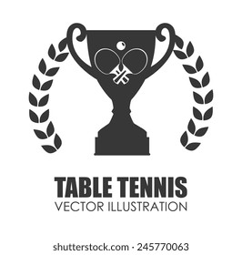 Sport design over white background, vector illustration.