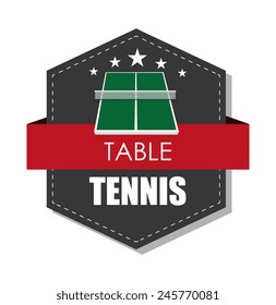 Sport design over white background, vector illustration.