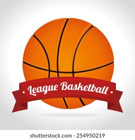 Sport design over white background, vector illustration.