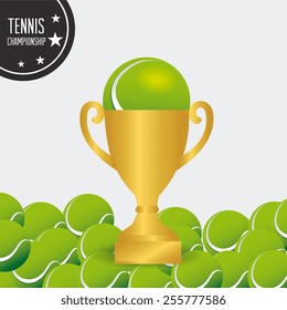 Sport design over white background, vector illustration.