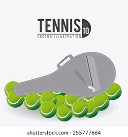 Sport design over white background, vector illustration.