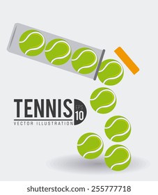 Sport design over white background, vector illustration.