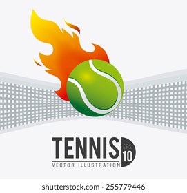 Sport design over white background, vector illustration.