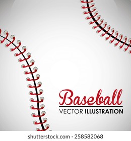 Sport design over white background, vector illustration.