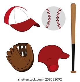 Sport design over white background, vector illustration.