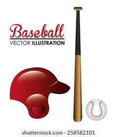 Sport design over white background, vector illustration.