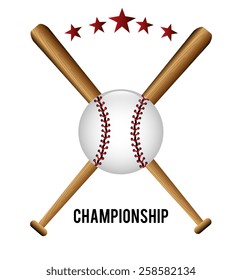 Sport design over white background, vector illustration.