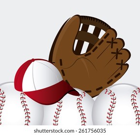 Sport design over white background, vector illustration.