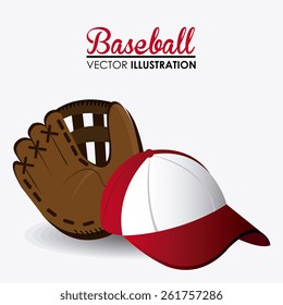 Sport design over white background, vector illustration.