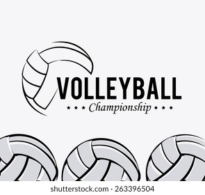 Sport design over white background, vector illustration.