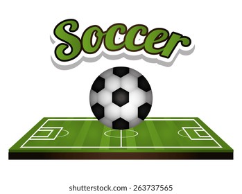 Sport design over white background, vector illustration.