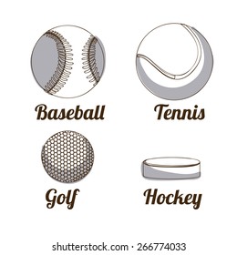 Sport design over white background, vector illustration