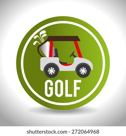 Sport design over white background, vector illustration.
