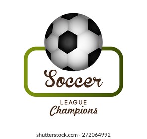 Sport design over white background, vector illustration.