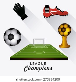 Sport design over white background, vector illustration.