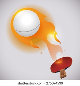 Sport design over white background, vector illustration.