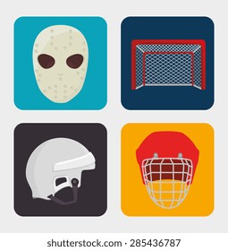 Sport design over white background, vector illustration.
