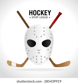 Sport design over white background, vector illustration.