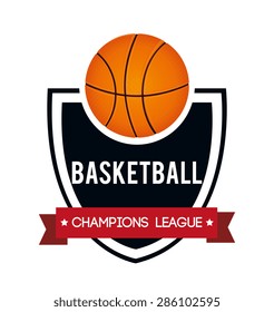 Sport design over white background, vector illustration.