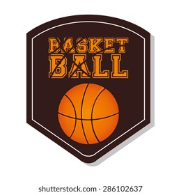 Sport design over white background, vector illustration.
