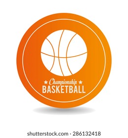 Sport design over white background, vector illustration.