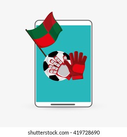 Sport design. Technology icon. white background, vector illustration