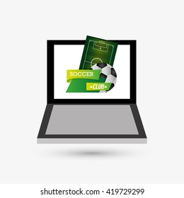 Sport design. Technology icon. white background, vector illustration