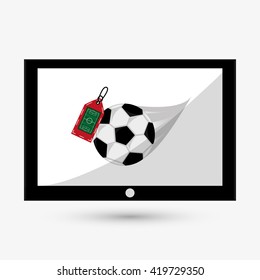 Sport design. Technology icon. white background, vector illustration