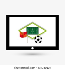 Sport design. Technology icon. white background, vector illustration