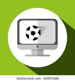 Sport design. Technology icon. white background, vector illustration