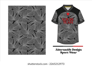 Sport design template, Soccer jersey mockup for football club. uniform front view. Simple design, cmyk color pallet for sublimation, cartoon mockup tshirt