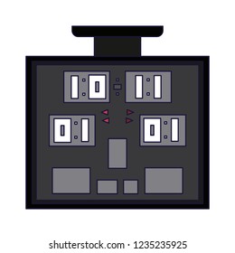 Sport digital score board