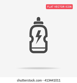 Sport drink icon. Vector concept illustration for design.