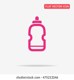 Sport drink icon. Vector concept illustration for design.