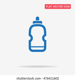 Sport drink icon. Vector concept illustration for design.